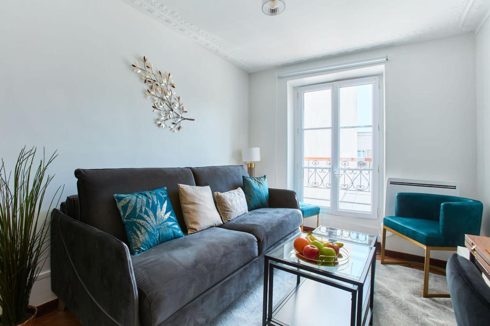 Montmartre & Sacre-Coeur Basilica - 1Br - Cityapartmentstay Париж Екстериор снимка
